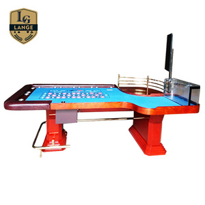 Casino Luxury 32'' Roulette Wheels Roulette Table With Roulette Display