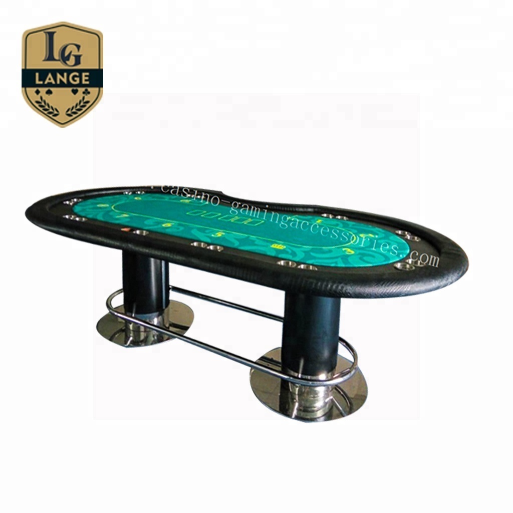 Table De Poker 84 Inch Solid Wood Casino Poker Table with Wood Cover Dining Top