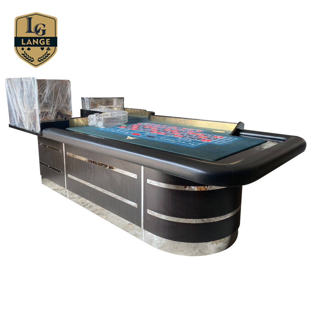 Heavy Duty Electronic Roulette Table with 32Inch Roulette Wheel Reader Display