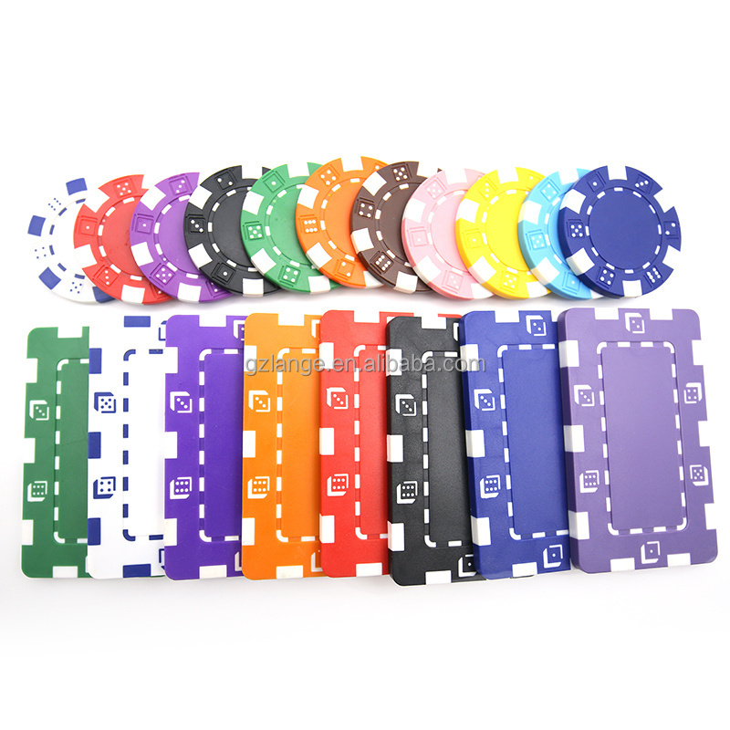 Wholesale 11.5g ABS Material Printable Blank Dice Poker Chips