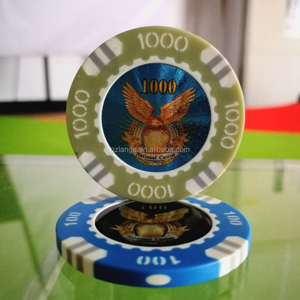 Real Casino Chips Manufacturers Premium Ceramic Poker Chips with RFID Security Number