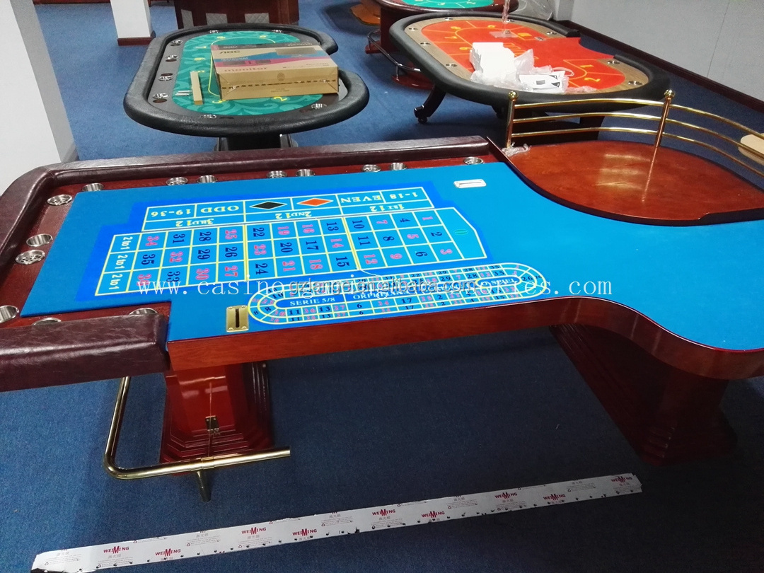 Casino Luxury 32'' Roulette Wheels Roulette Table With Roulette Display