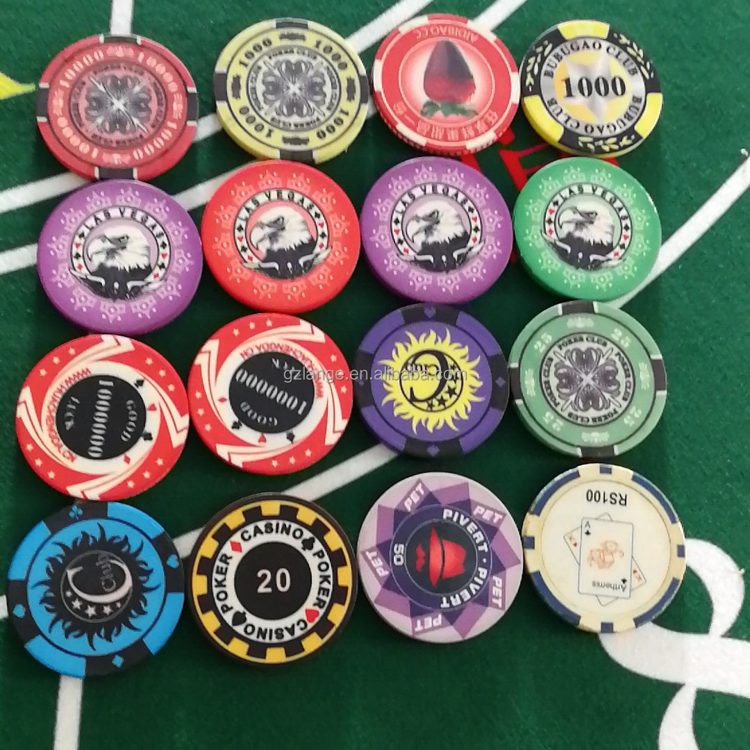 EPT Ceramic Poker Chips Casino Quality Custom Blank Ceramic Chips