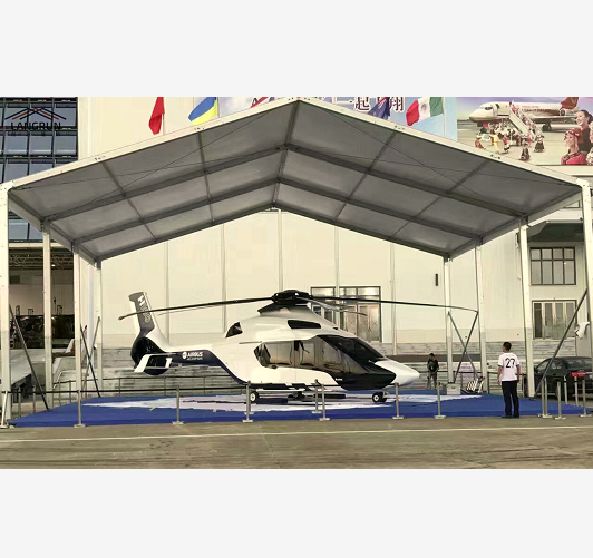 Large Waterproof PVC Tents Customized Outdoor Aircraft Hangar Tent Helicopter Airplanes Tent Event