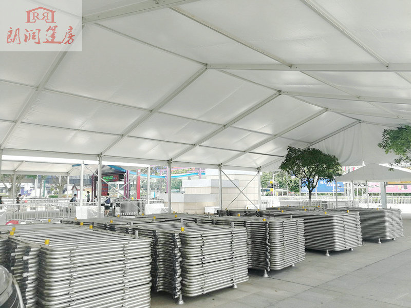 Heavy Duty Large Span Workshop Tent White PVC Roof Storage Warehouse Canopy For Sale