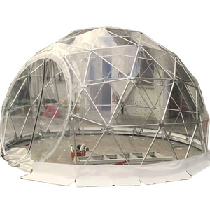 Waterproof PVC Clear Igloo Dome Tents Prefab Transparent Geodesic Dome House Tent Factory Price