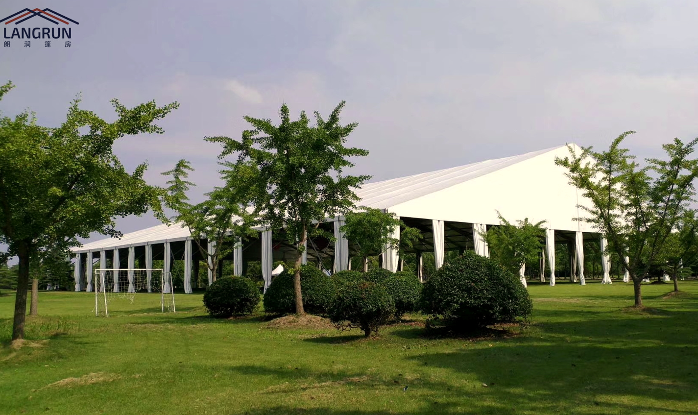 40x60m Outdoor Aluminum Frame Tent White Waterproof Wedding Party Tent Event Marquee Carpas