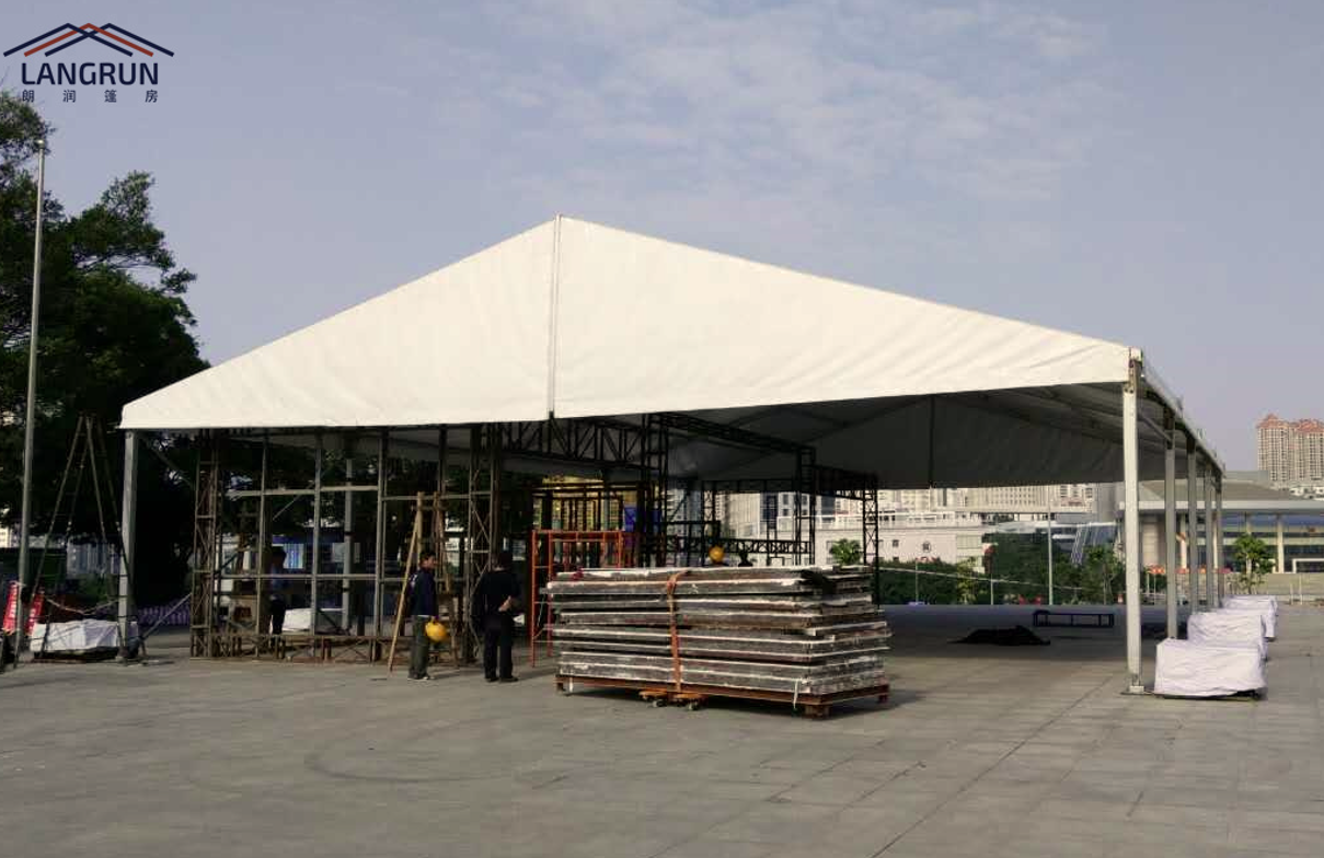 Large Waterproof PVC Tents Customized Outdoor Aircraft Hangar Tent Helicopter Airplanes Tent Event