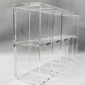 custom shop shelf  acrylic cosmetic display stand showcase organizer acrylic display cabinet