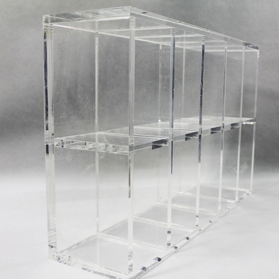 custom shop shelf  acrylic cosmetic display stand showcase organizer acrylic display cabinet