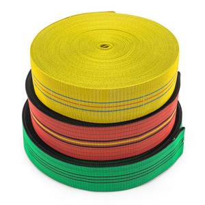 High Elasticity 48mm 50mm Sofa Elastic Webbing Custom Size Upholstered Strap for Furniture