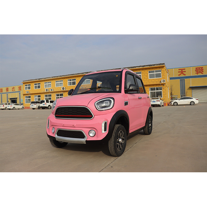 YANO Candy M5 4 wheel electric cars adults vehicle pink electric micro car 4 seat small electric car