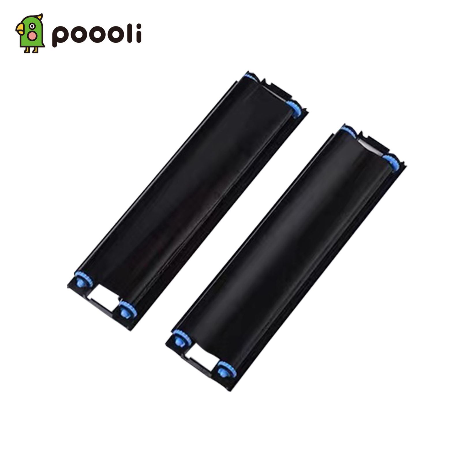 Thermal Transfer Ribbon Consumables 210mm  2 rolls Cartridges Thermal Transfer Ribbon for Poooli A4 Mobile Printer