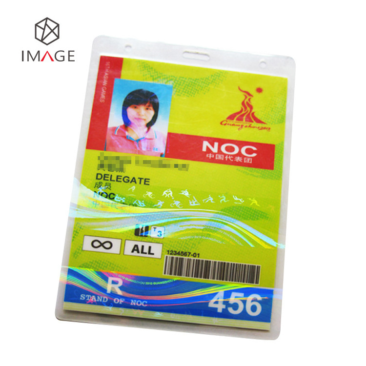 175 mic A4 Size PET EVA Hologram Hot Laminating Pouch Film for PVC ID Card