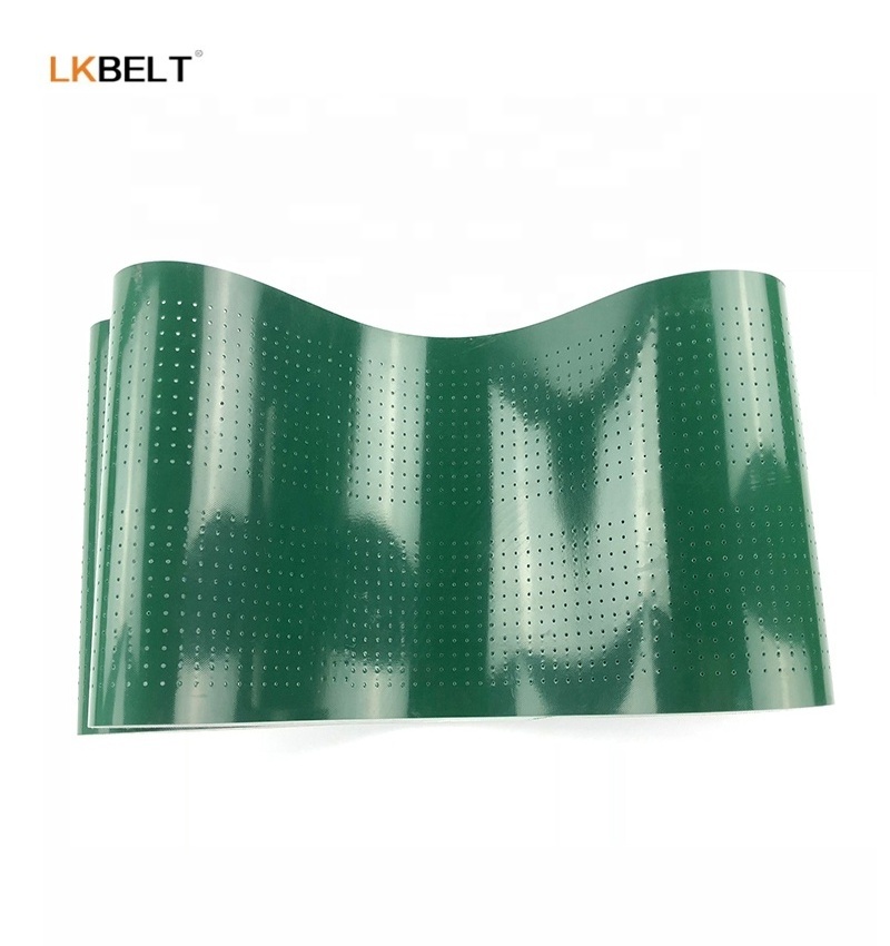 OEM cleated / baffle/sidewall mobile pvc conveyor belt jointed for industrial  handling equipment conveying