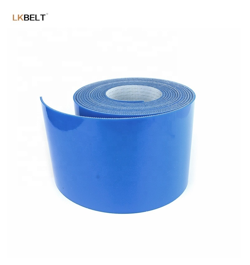 OEM cleated / baffle/sidewall mobile pvc conveyor belt jointed for industrial  handling equipment conveying