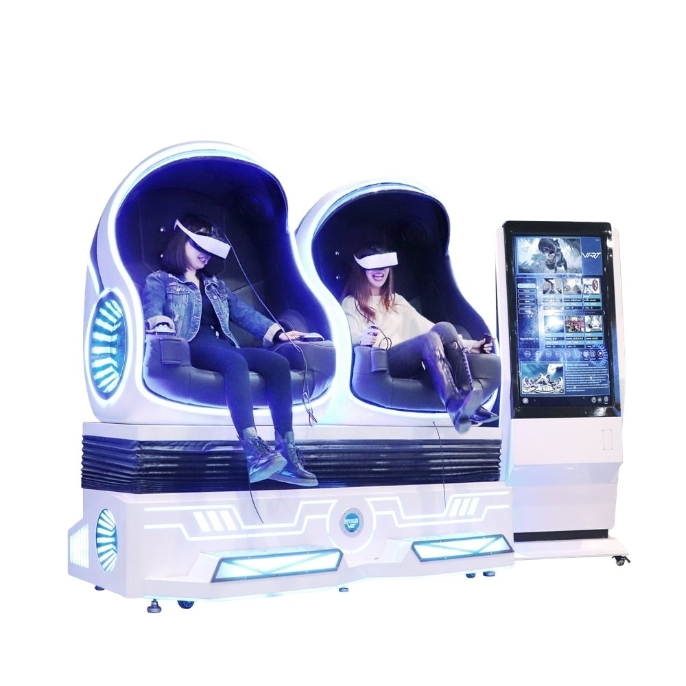 Earn Money CE RoHS Virtual Reality 9D Egg Chair 9D Egg VR Cinema 9D VR Simulator Game