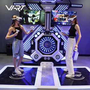 VART Amusement Park Vertual Rality 9D Equipment VR Multiplayer Shooting Standing Platform VR Walking VR Walker