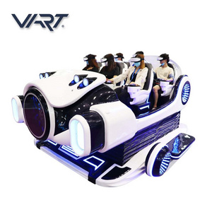 Factory Dynamic Motion 12D Virtual Reality Chair Game Machine 6 Seats 9D Simulator 4D Cinema