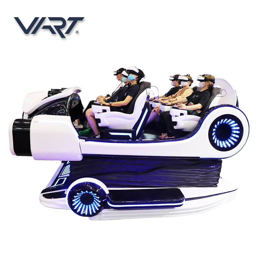 Factory Dynamic Motion 12D Virtual Reality Chair Game Machine 6 Seats 9D Simulator 4D Cinema