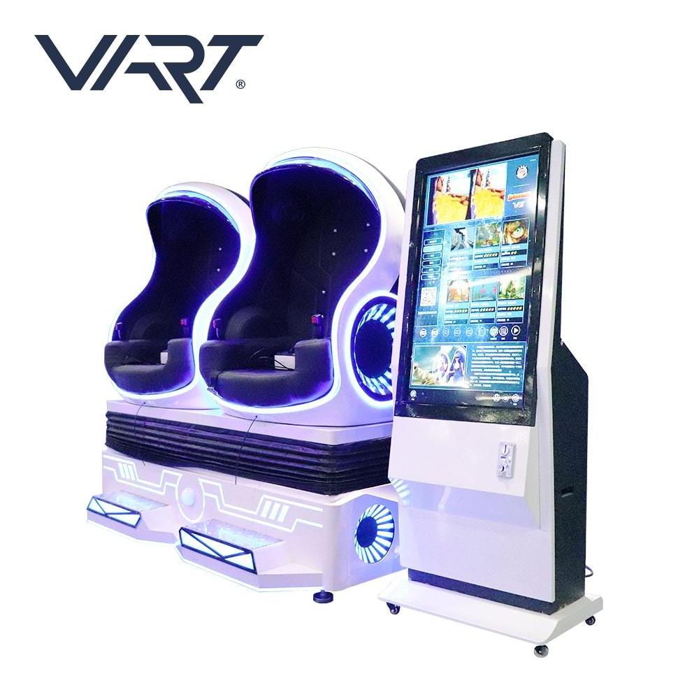 Amusement Roller Coaster 9D Virtual Reality Egg Machine 9DVR Game Simulator Cinema 9D