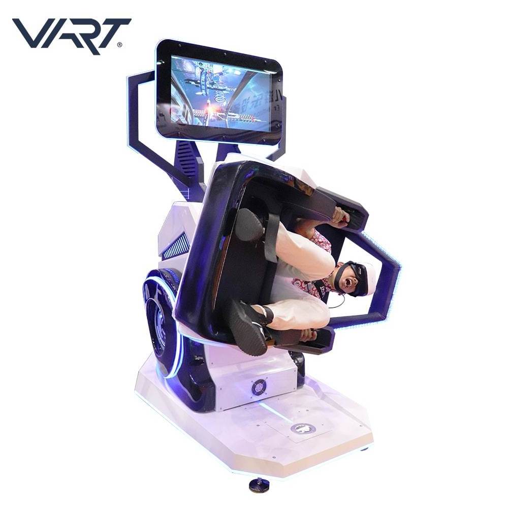 Original VART Shooting 360 720 Degree 9D VR Rotating Flight Simulator Motion Ride 360 VR Chair with CE RoHS