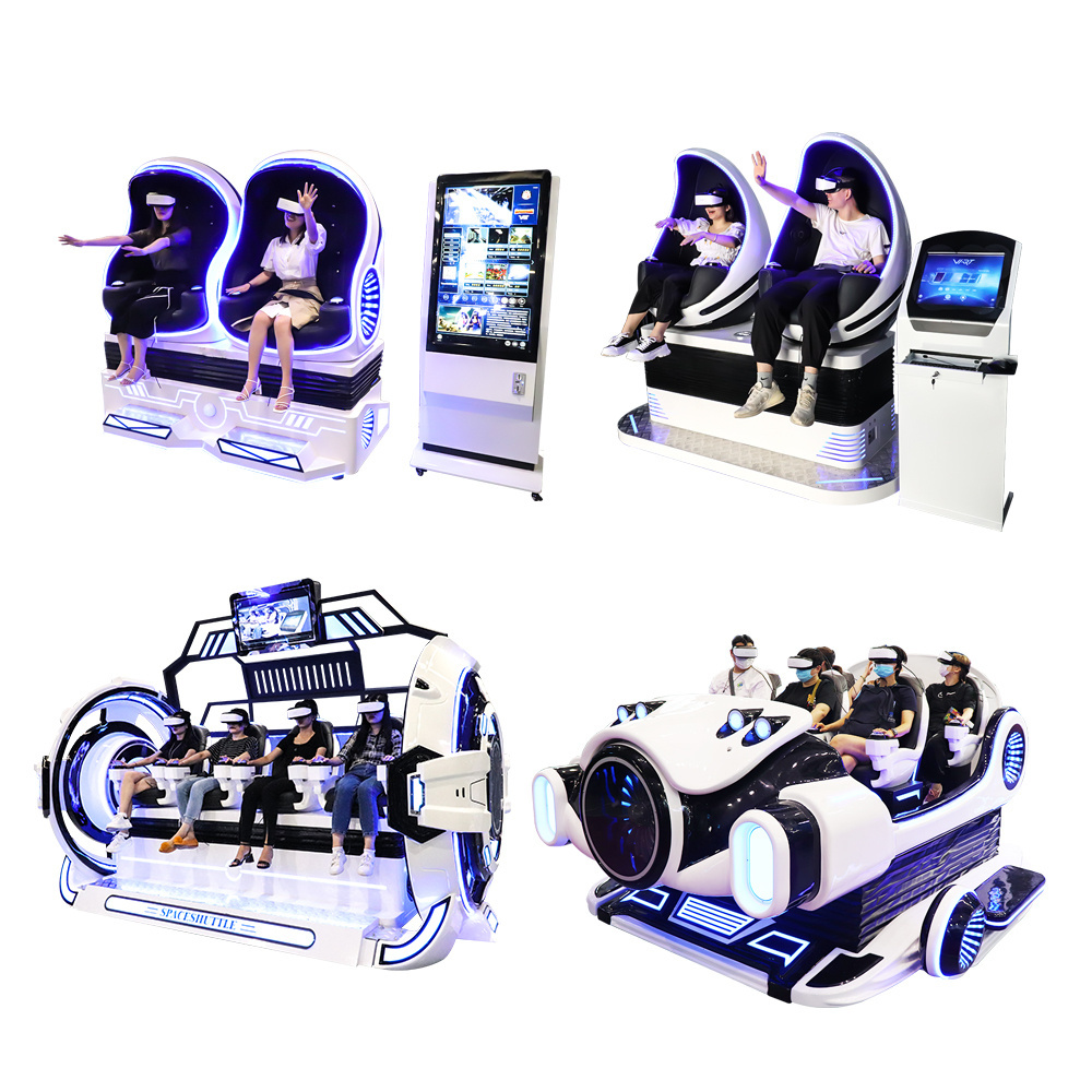 Earn Money CE RoHS Virtual Reality 9D Egg Chair 9D Egg VR Cinema 9D VR Simulator Game