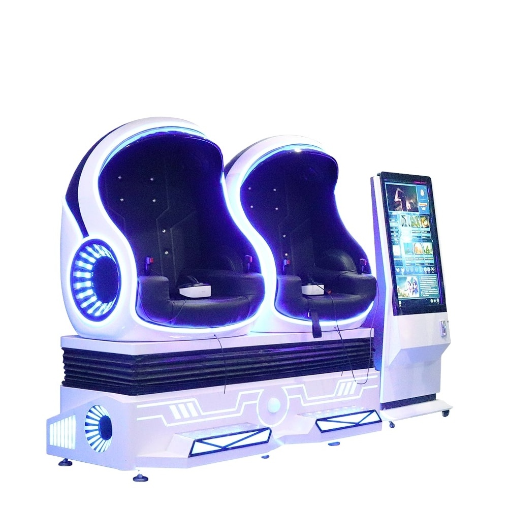 3D 5D 6D 7D 12D XD Cinema Interactive Shooting Game Machine 2 Seats Egg 9D VR Cinema Simulator