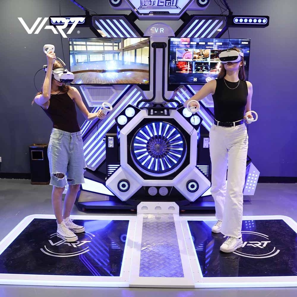 VART Amusement Park Vertual Rality 9D Equipment VR Multiplayer Shooting Standing Platform VR Walking VR Walker