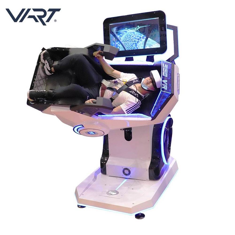 Original VART Shooting 360 720 Degree 9D VR Rotating Flight Simulator Motion Ride 360 VR Chair with CE RoHS