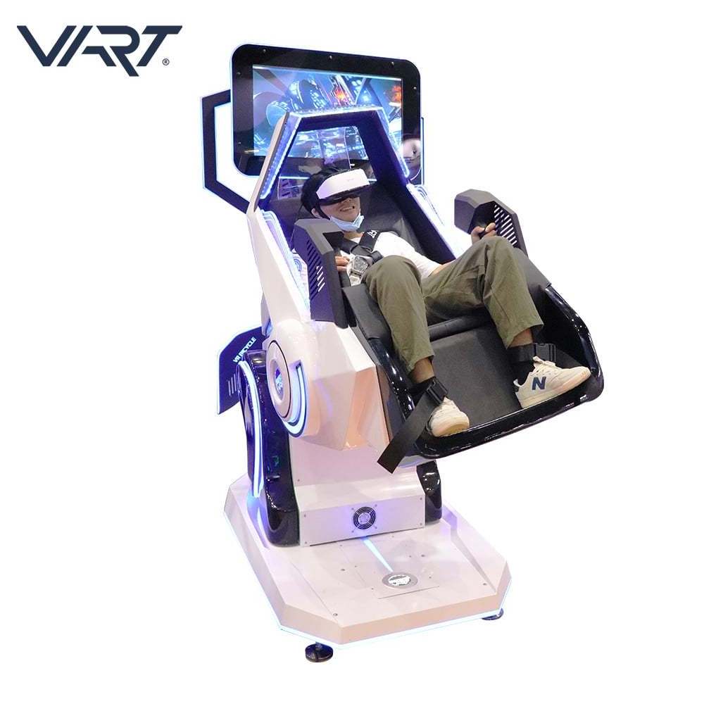 Original VART Shooting 360 720 Degree 9D VR Rotating Flight Simulator Motion Ride 360 VR Chair with CE RoHS