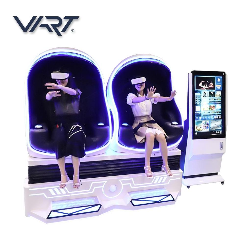 3D 5D 6D 7D 12D XD Cinema Interactive Shooting Game Machine 2 Seats Egg 9D VR Cinema Simulator