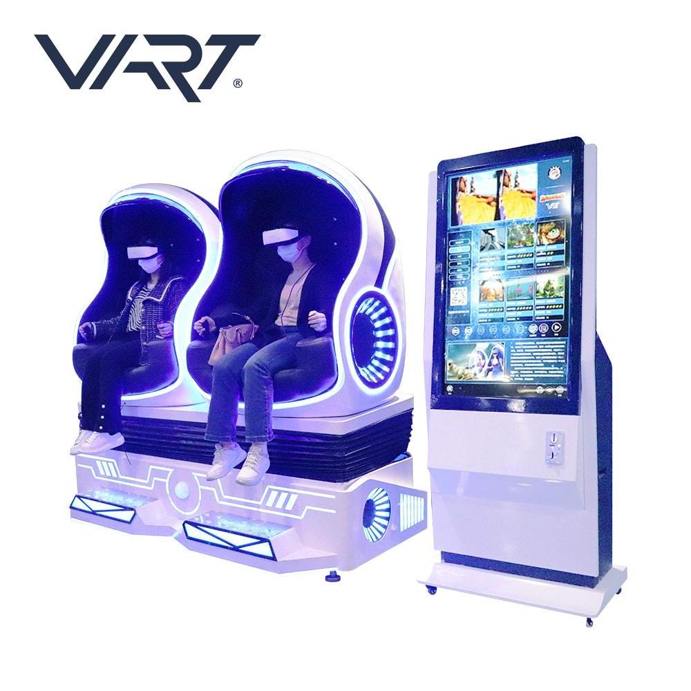 Amusement Roller Coaster 9D Virtual Reality Egg Machine 9DVR Game Simulator Cinema 9D