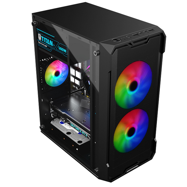 Computer Cases & Towers desktop gabinete casing pc RGB cabinet cpu gaming computer case