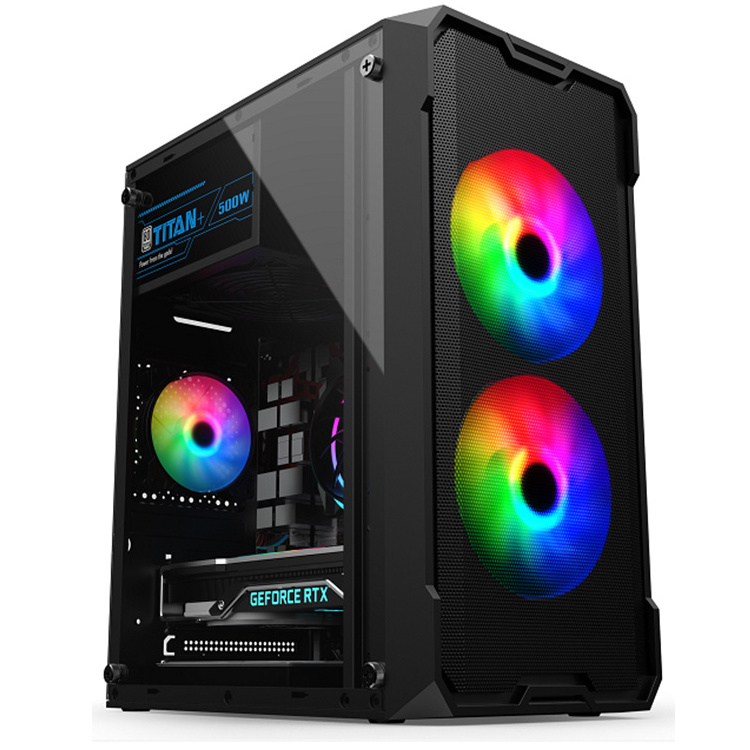 Computer Cases & Towers desktop gabinete casing pc RGB cabinet cpu gaming computer case