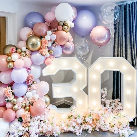 Birthday Events large Number Illuminated LED Bulb Marquee Letters light up letter sign led light  3ft 4ft 5ft marquee letter