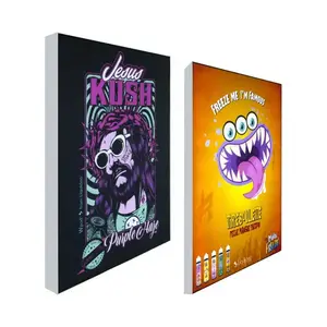 outdoor Snap frame aluminum extrusion Custom Business Logo lightbox aluminium frame Advertising LED Slim Light Box