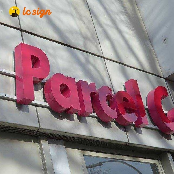 Supermarket Outdoor Signage LED Channel Letters Signage Lighting Acrylic LED Sign Boards