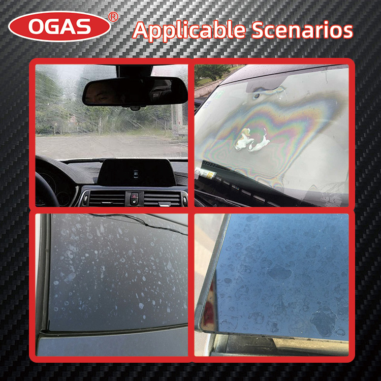 OGAS car detailing products 100ml Glass coating with lubricating effect simple operation glass cleaner polish coating