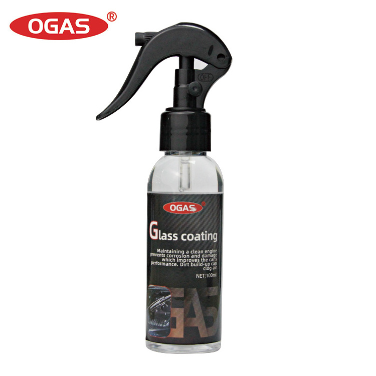 OGAS car detailing products 100ml Glass coating with lubricating effect simple operation glass cleaner polish coating