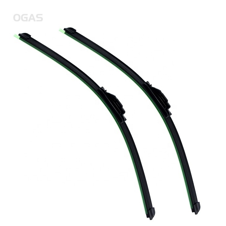 Ogas Automotive Soft Wiper Blade Windshield Silicone Rubber Frameless Frame Wiper Blade