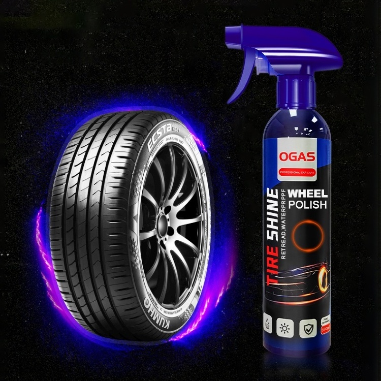 OGAS Car Care Product Factory Tire Shine Wax Wheel Polish Wholesale Wheel Hub Cleaner Polishing For Wheel