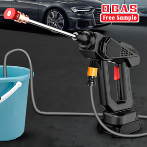 ogas Cordless Portable High Pressure Electric Car Washer Gun With 48V Rechargeable Battery Power Car Wash Foam Gun