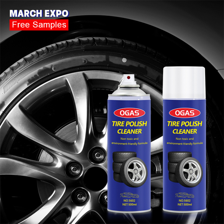 Tire Shine Maintain Wheel Cleaner Spray Wheel Cleaner Iron Polish Spray Car Wash Car Tire Foam Cleaner