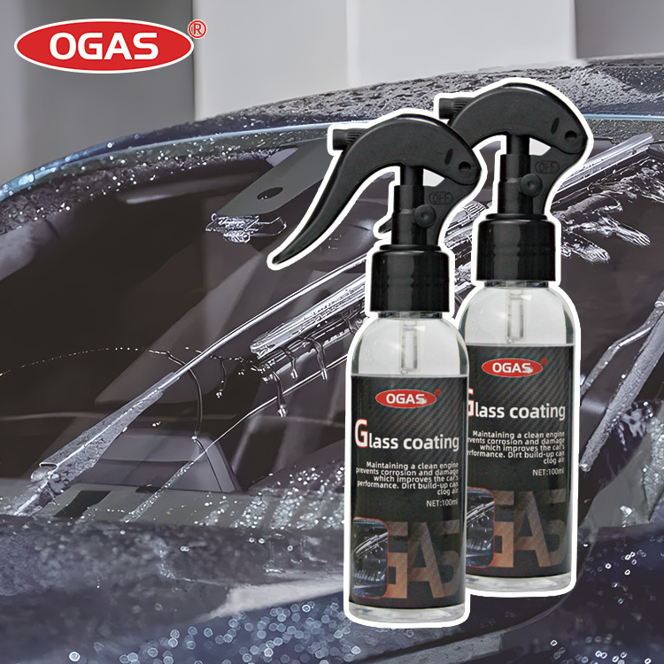 OGAS car detailing products 100ml Glass coating with lubricating effect simple operation glass cleaner polish coating