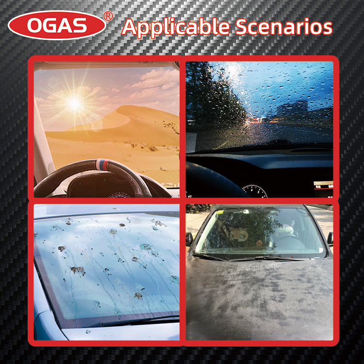 OGAS car detailing products OEM 300ml car nano crystal coating Efficient water repellent & brightening car paint polish coating