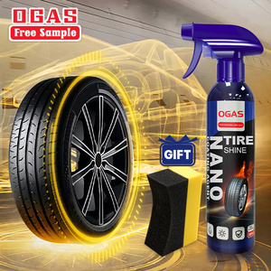 OGAS Tire Shiner Tire black Shine magic polish tire Shine spray