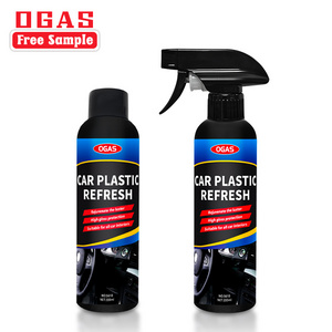 Plastic Restorer Car Dashboard Restoration Liquid Plastic Retreading Agent Spray For Car Door Panel