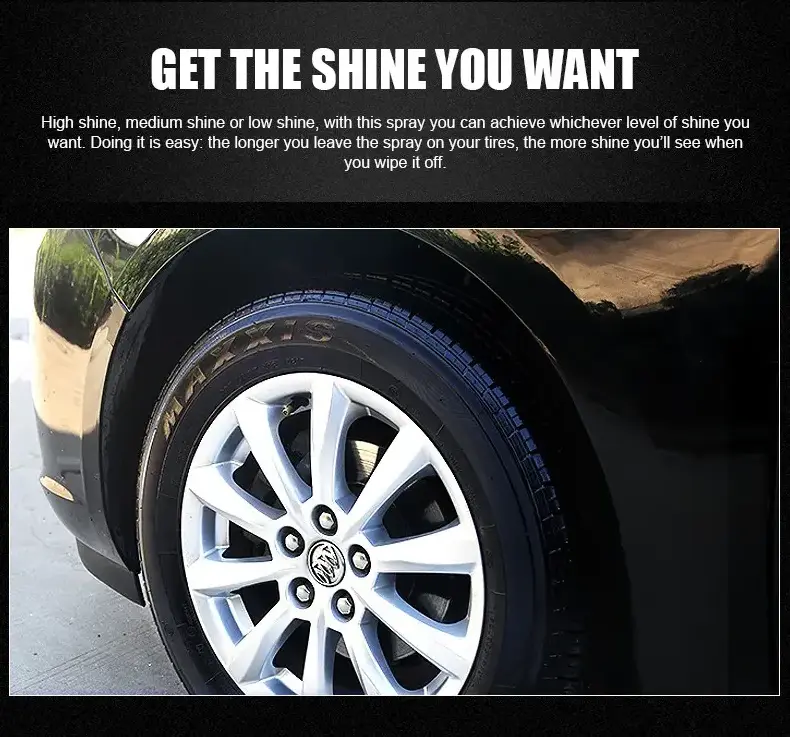 NANO Ceramic Coating Car Tire brightener Tyre Polishing Tire Protection For Car