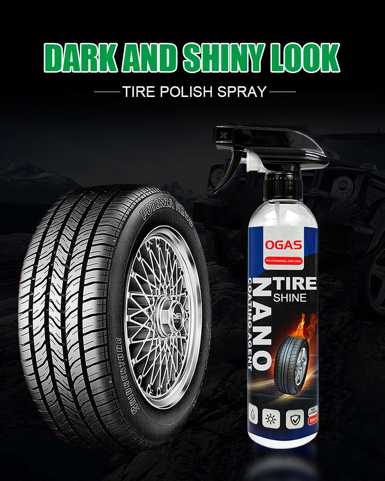 NANO Ceramic Coating Car Tire brightener Tyre Polishing Tire Protection For Car